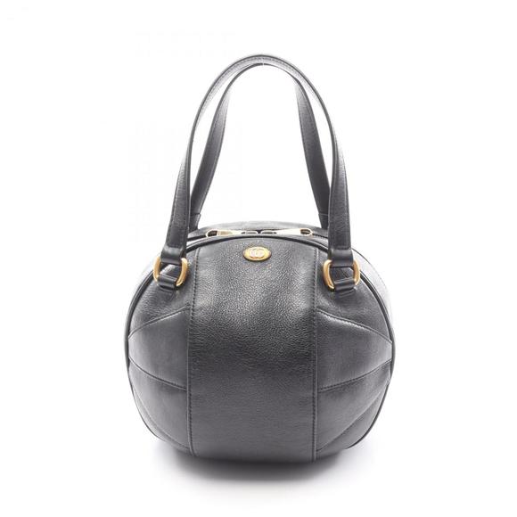 GUCCI Black Leather Bag - Picture 1 of 12